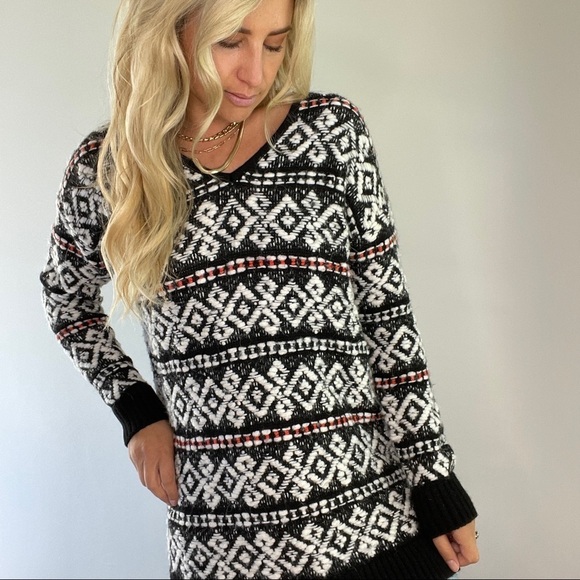 Sita Murt Fair Isle Knit Nordic Pattern Alpaca & Llama Wool Sweater - Picture 9 of 14